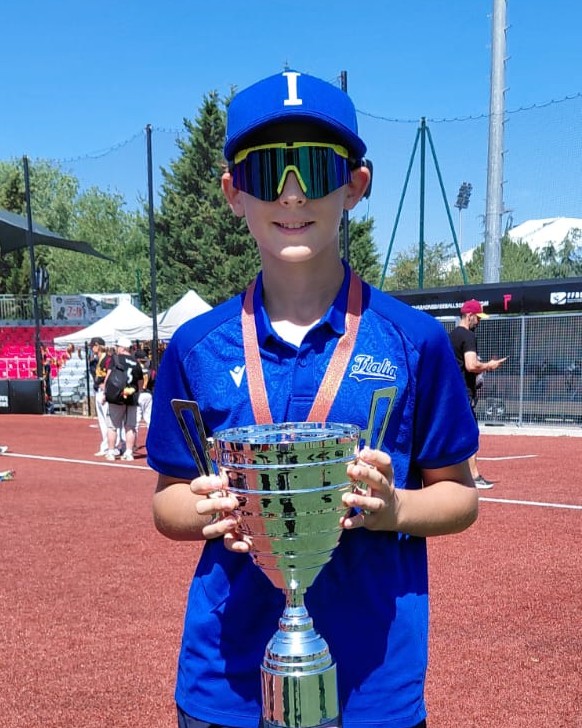 Zaccarini, Bronzo all’Europeo U12